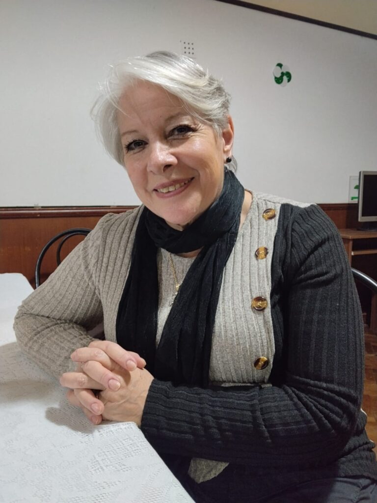 Estela Ovelar, secretaria general de ONAJPU