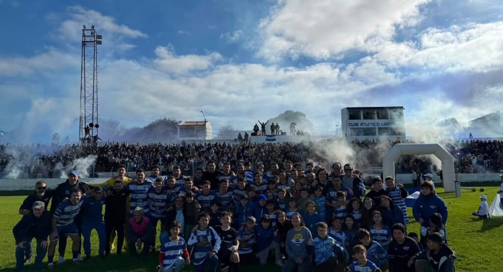 Libertad de San Carlos quedó cerca de su quinto título del Interior. (Foto: redes social club Libertad de San Carlos).