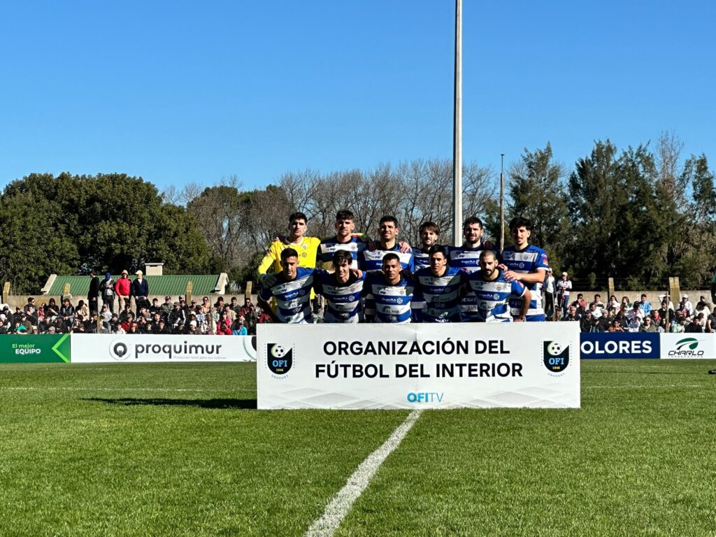 Integración de Libertad de San Carlos que ayer se consagró Campeón del Interior en Dolores. (Foto Gentileza Gustavo Facciola).