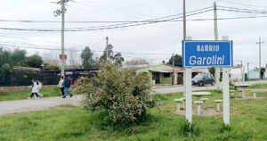 El barrio Garolini se fundó a influjo del trabajo en cantera Verdún.