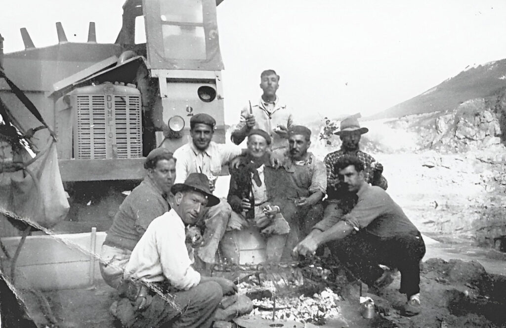 Trabajadores de cantera Verdún.