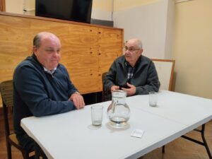 En una charla en la sede de AJUPEL