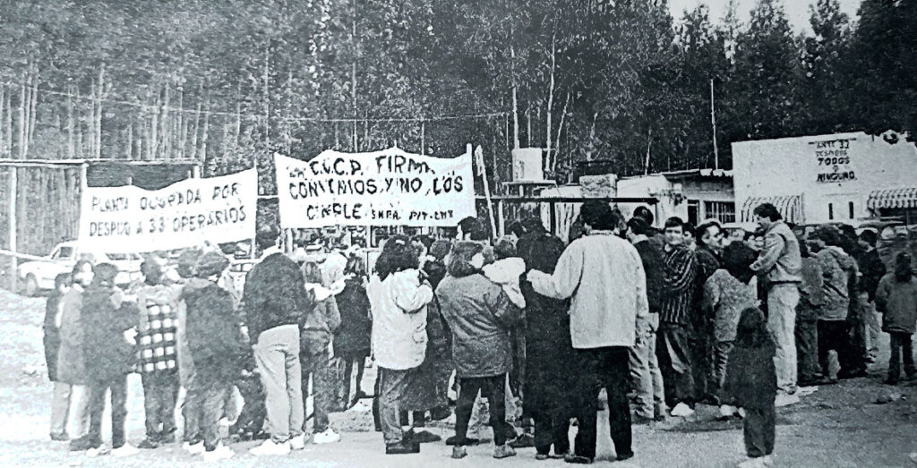 Promediando la década del ’90, los trabajadores de la cantera Verdún, padecieron las condiciones laborales impuestas por la patronal.