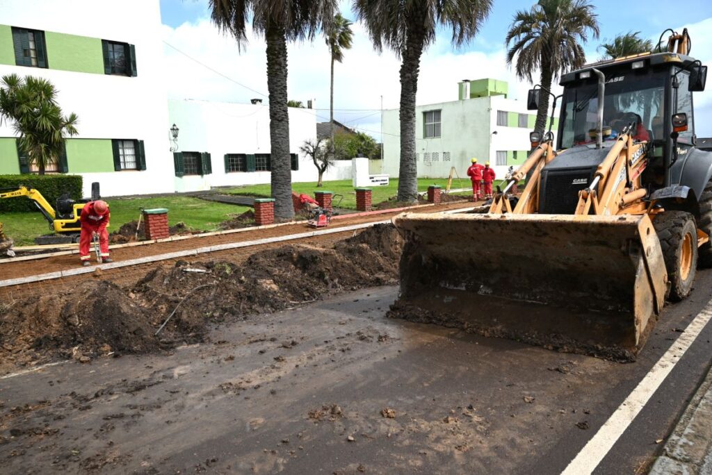 Las obras avanzan ahora con rapidez (Foto: Prensa Intendencia Departamental de Lavalleja)
