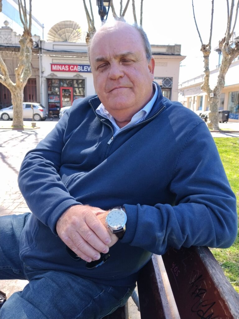 Renaldo Borreiro, candidato en las elecciones del BPS.