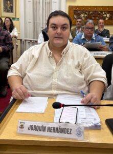 Joaquín Hernández, edil del Partido Nacional (Foto: Junta Departamental de Lavalleja)