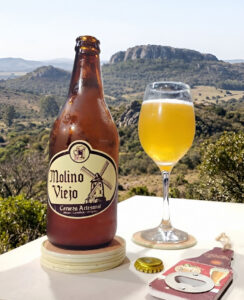 Cerveza artesanal Molino Viejo.