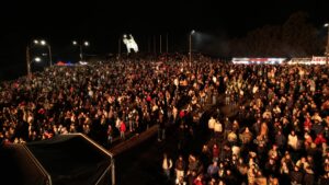 Muchísimo público el fin de semana en el Cerro Artigas (Foto: Prensa IDL)