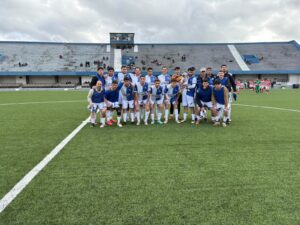 Integración de Granjeros que perdió con Lavalleja y no podrá jugar el Clausura. (Foto: Gonzalo Martínez).