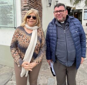 Mariela Leis y Fernando Pereira (Foto: Prensa IDL)