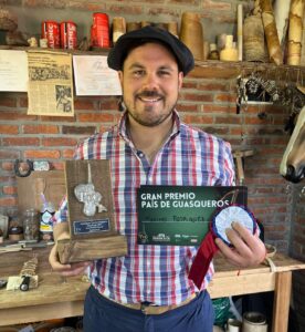 Máximo Rodríguez Larrosa premiado en la Expo Prado 2026.