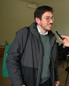 Arquitecto Felipe De los Santos, director de Ordenamiento Urbano y Territorial de la Intendencia Departamental de Lavalleja (Foto: Prensa IDL.