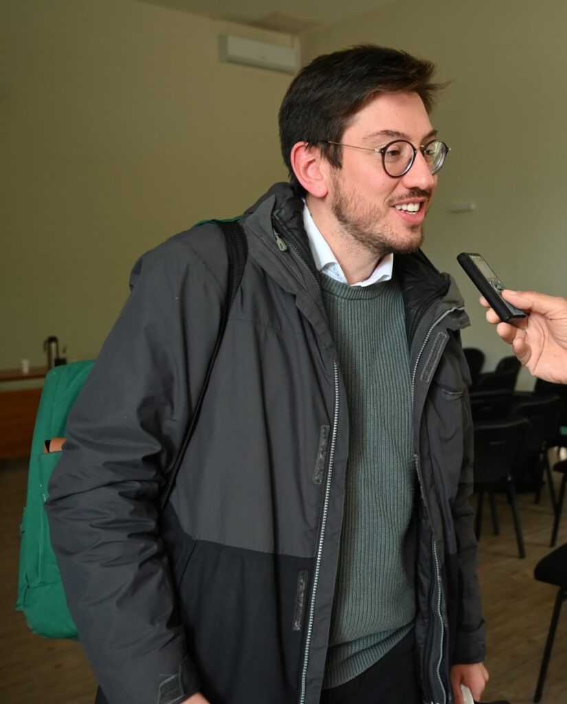 Arquitecto Felipe De los Santos, director de Ordenamiento Urbano y Territorial de la Intendencia Departamental de Lavalleja (Foto: Prensa IDL.