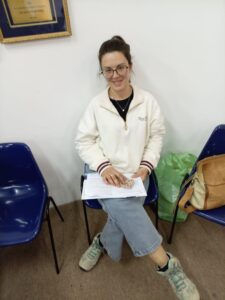 Victoria Agriel, delegada de Lavalleja en la reunión de OFI. (Foto: Carlos Fernández Pereira).